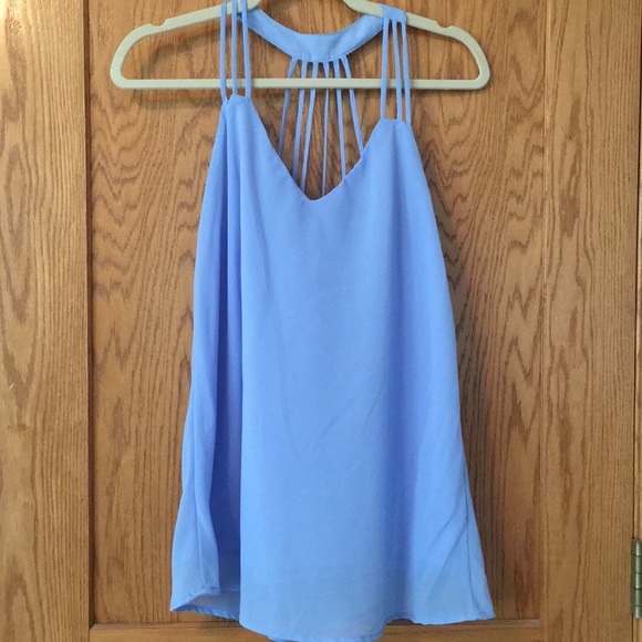 Japna Tops - 🌿 Japna Blue Strappy Tank 🌿